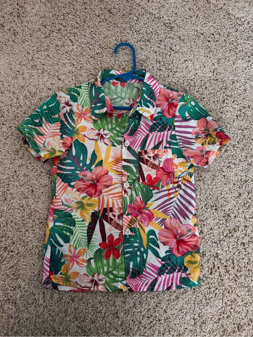 Hawaiian Toddler Shirt